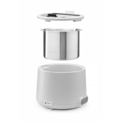 Kotlik na polévku UNIQ, HENDI, designed by Robert Bronwasser, 8L, Bílá, 230V/500W, ⌀365x(H)325mm | 860533